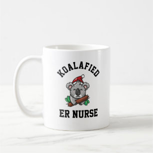 Koalafied Krankenpfleger Kaffeetasse