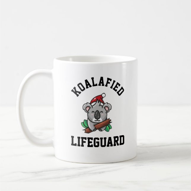 Koalafied Lifeguard Kaffeetasse (Links)