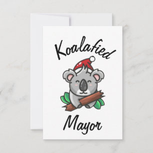 Koalafied Mayor Card Karte