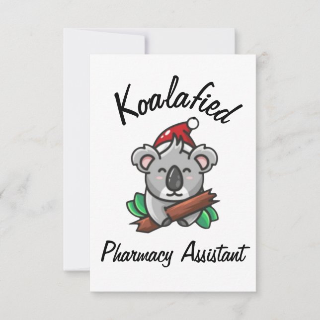 Koalafied Pharmacy Assistenzkarte Karte (Vorderseite)