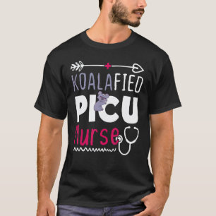 Koalafied PICU-Krankenschwester Lustige Kinderkran T-Shirt
