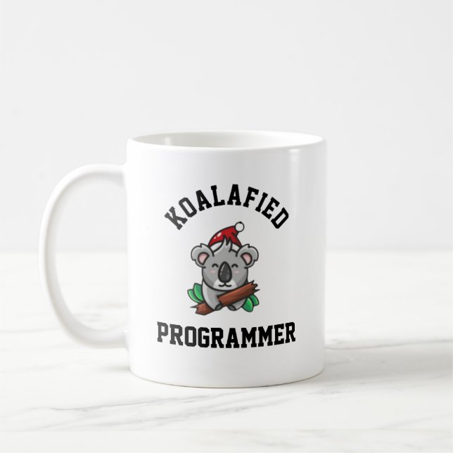 Koalafied Programmer Kaffeetasse (Links)