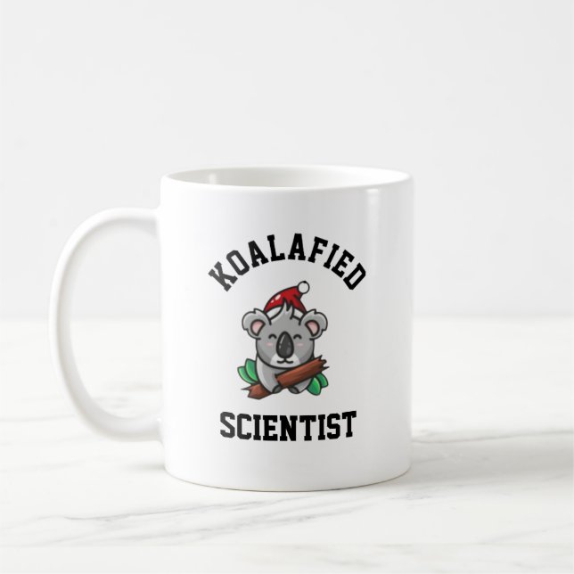 Koalafied Scientist Kaffeetasse (Links)