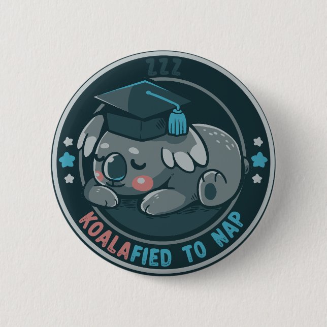 Koalafied to Nap Button (Vorderseite)