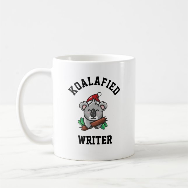 Koalafied Writer Kaffeetasse (Links)
