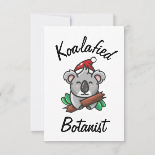 Koalafizierte Botaniker Karte