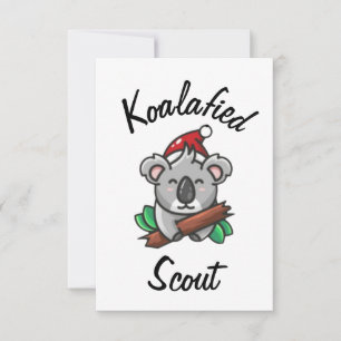 Koalafizierte Pfadfinderkarte Karte