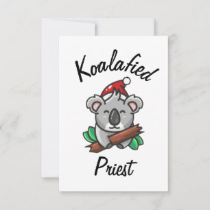 Koalafizierte Priesterkarte Karte