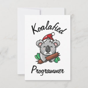 Koalafizierte Programmierer Karte