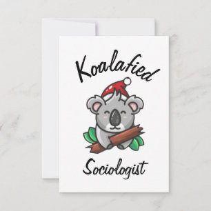 Koalafizierte Soziologe Karte