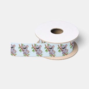 Koalamuster Satinband