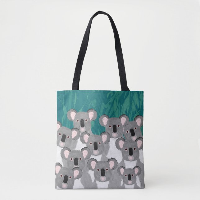 Koalas Allover Tasche (Vorderseite)