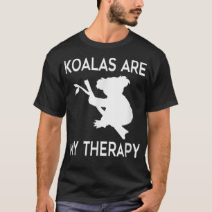Koalas As Therapy Niedlich australischer Koala Bär T-Shirt