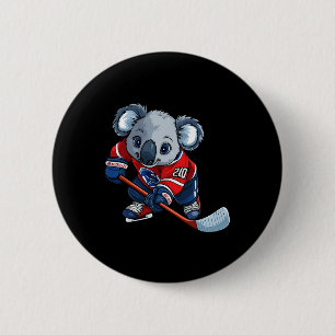 Koalas Eishockey  Button