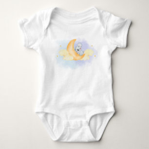 Koalas schlafen auf dem Mond Baby Strampler