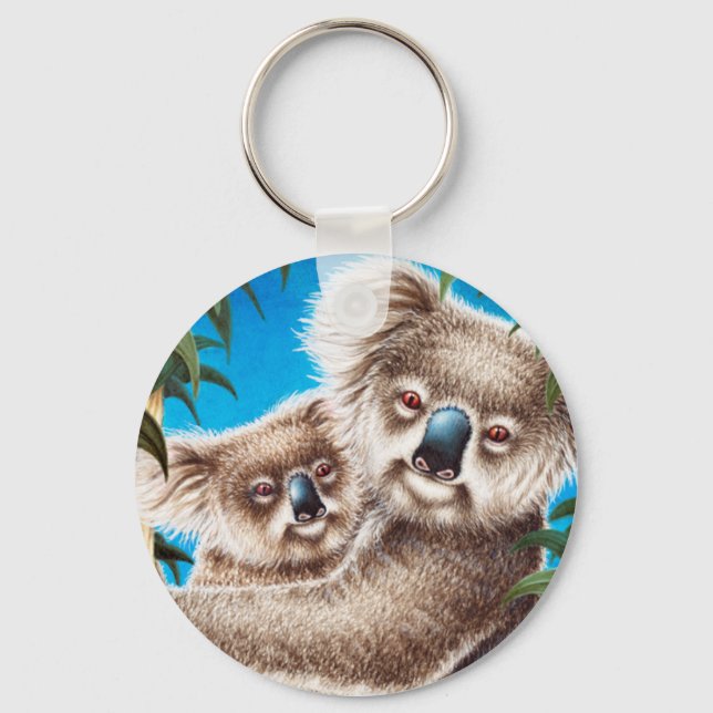 Koalas Schlüsselanhänger (Vorderseite)