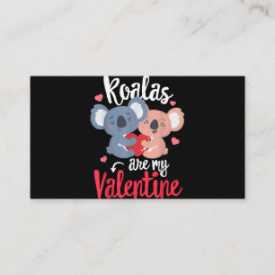 Koalas sind mein Valentinstag Funny Valentinstag S Begleitkarte