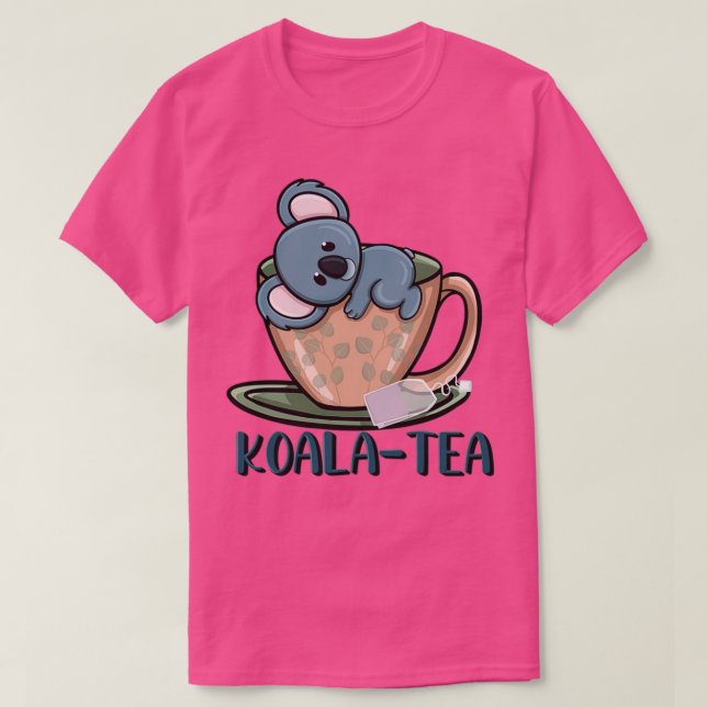 KoalaTea Pun Tea Cup T-Shirt (Design vorne)