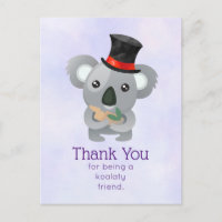 Koalaty Friend Pun Niedlich Koala in Top Hat