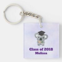 Koalaty graduierte Pun Koala in Grad Cap