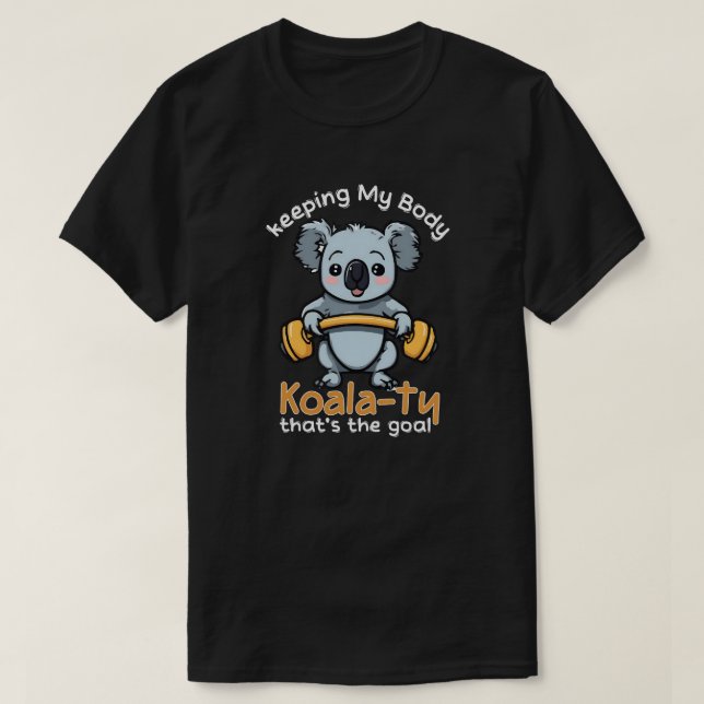 Koalaty-Körper T-Shirt (Design vorne)