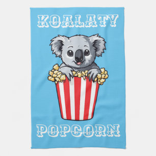 Koalaty Popcorn Geschirrtuch
