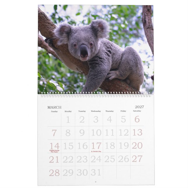 Koalendar  kalender (Mär 2027)