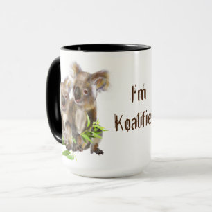 Koalified Quote Fun Koala Bear Australian Travel Tasse