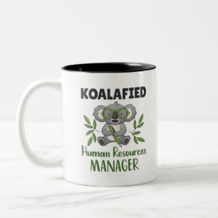 Koalitionierter Personalmanager Personalspezialist Zweifarbige Tasse