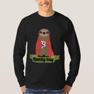 Koality umarmt Niedliches Koala und Sloth Hug mit  T-Shirt