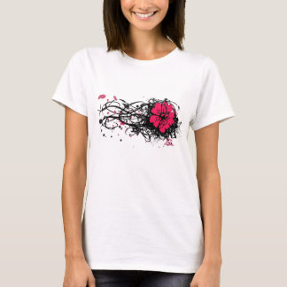 Koana Grunge-Blume T-Shirt