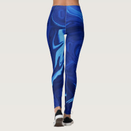 Kobalblau Leggings