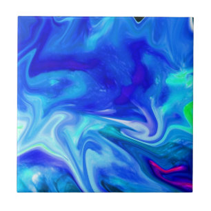 Kobalt-Blau-Farben Fliese