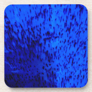 Kobalt-Blau-Töpferware Getränkeuntersetzer