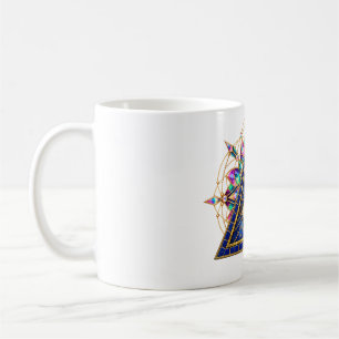Kobalt-Mosaik-Auge-Kaffeetasse Kaffeetasse