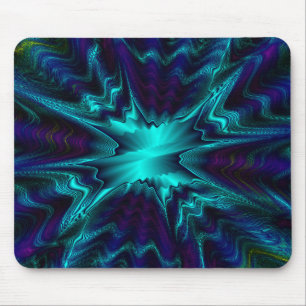 Kobalt-Viererkabel Mousepad