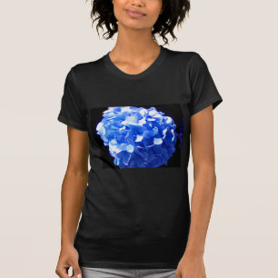Kobaltblau Blütenblütenelegante Hydrangeas T-Shirt