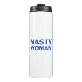 Kobaltblau "Eklige Frau" Thermosbecher