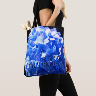 Kobaltblaue florale elegante blaue Hortensien 