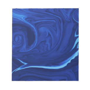 Kobaltblauer Hintergrund Texmade Notizblock