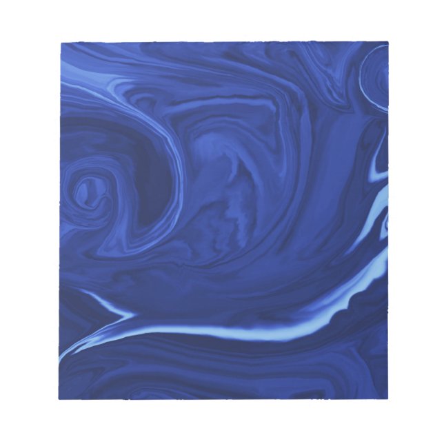 Kobaltblauer Hintergrund Texmade Notizblock (Vorderseite)