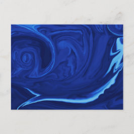 Kobaltblauer Hintergrund Texmade Postkarte