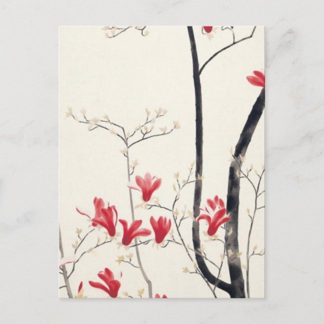 Kobayashi Kokei - Magnolia Tree Postkarte (Vorderseite)