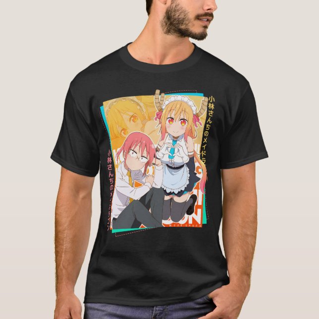 Kobayashi-San Chi No Maid Dragon T-Shirt (Vorderseite)