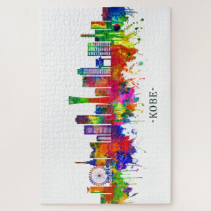 Kobe Japan Skyline Puzzle
