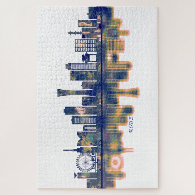 Kobe Skyline Puzzle (Vertikal)