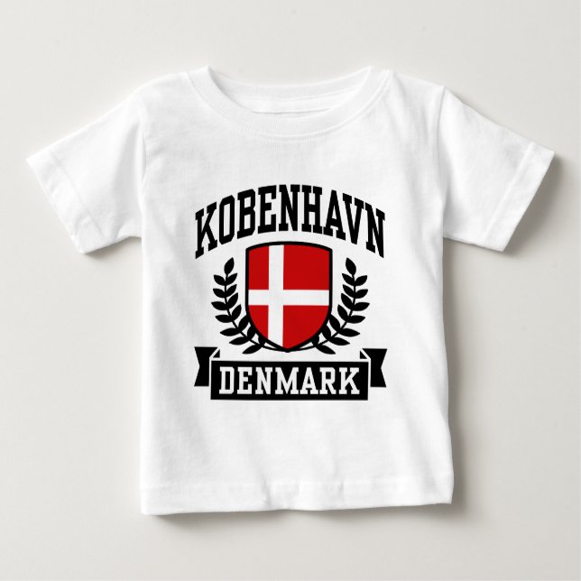 Kobenhavn Baby T-shirt (Vorderseite)