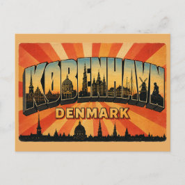 København Dänemark Nyhavn Hafen Postkarte