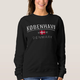 København (Kopenhagen) Dänemark 1167 White Sweatsh Sweatshirt