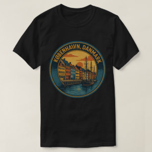 København Nyhavn Hafen T-Shirt